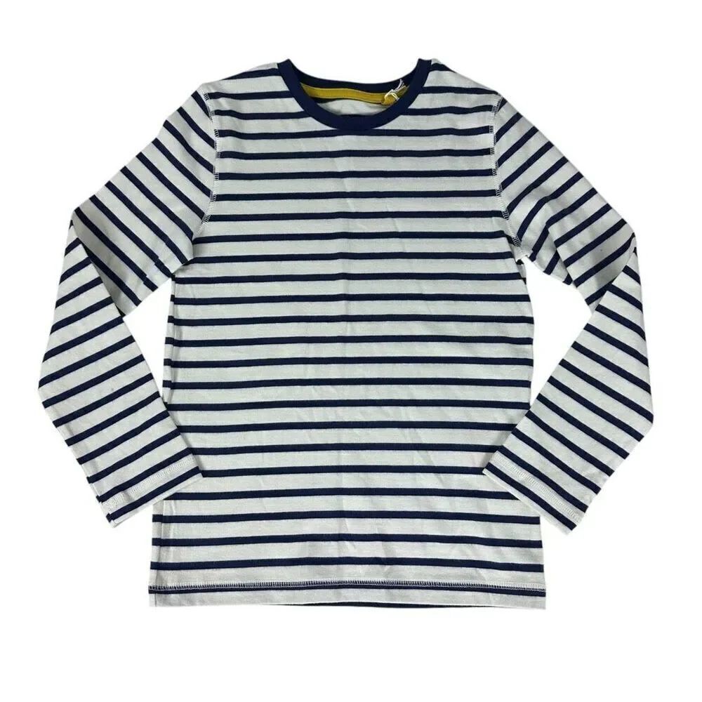 Boden Girl’s Stripe Long Sleeve T-shirt size 7-8